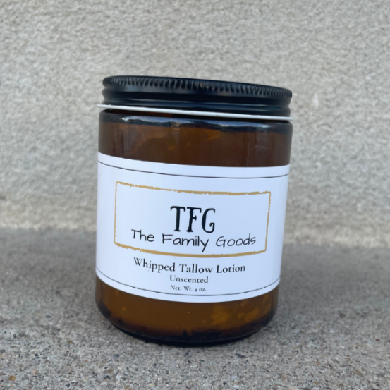 Unscented Whipped Tallow Lotion