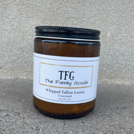 Unscented Whipped Tallow Lotion
